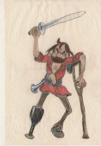 Разбойник с костылем