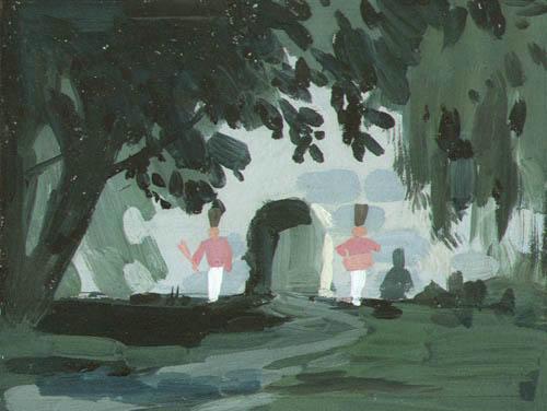 Стражники в парке