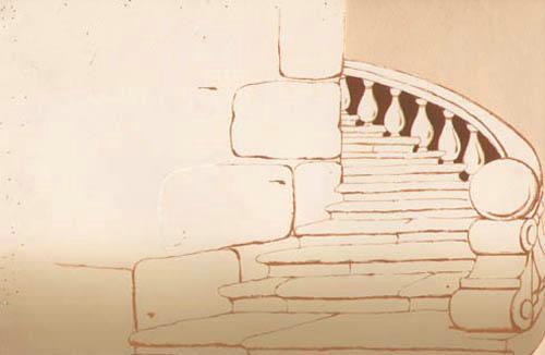 Фрагмент лестницы