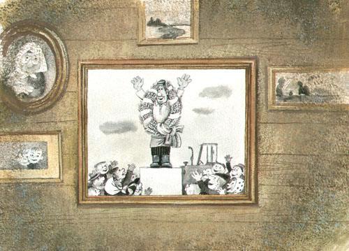 Фотографии на стене