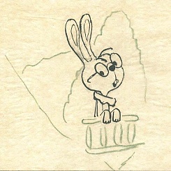 Кролик (на балконе)