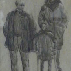 Сталкер, его жена и дочь
