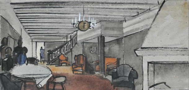 Гостиная с холлом