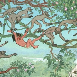 Маугли и обезьяны