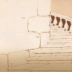 Фрагмент лестницы